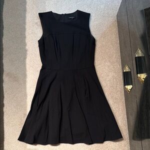 Nanette Lepore Black Sheath Work Dress 0